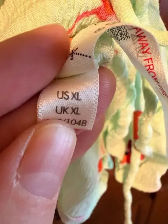 Free People Intimately Radea Floral Lace-Up Cami Top in Mint Combo - Picture 3 of 4